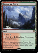 Karplusan Forest [Bloomburrow Commander] - Destination Retro