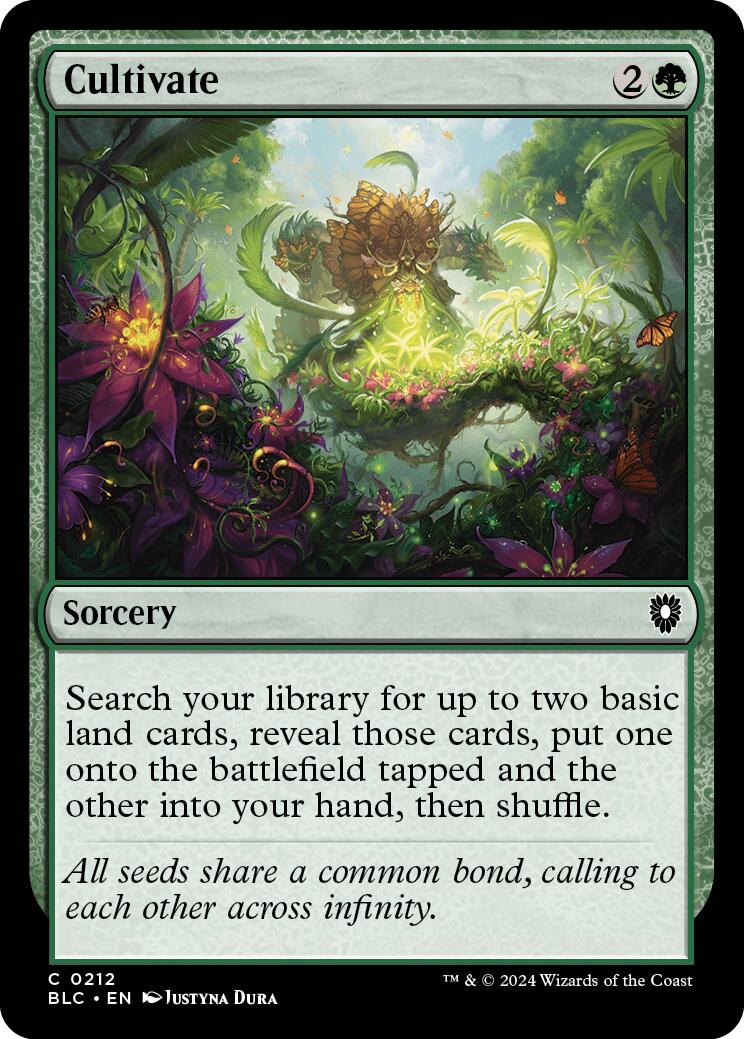 Cultivate [Bloomburrow Commander] - Destination Retro