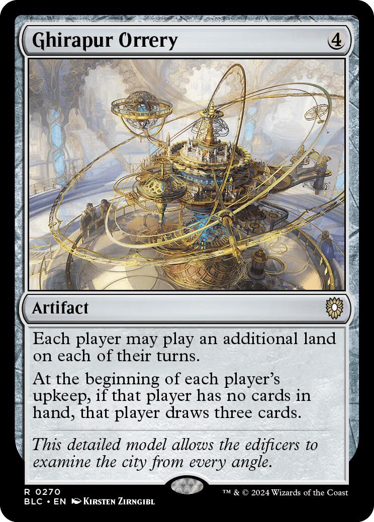 Ghirapur Orrery [Bloomburrow Commander] - Destination Retro
