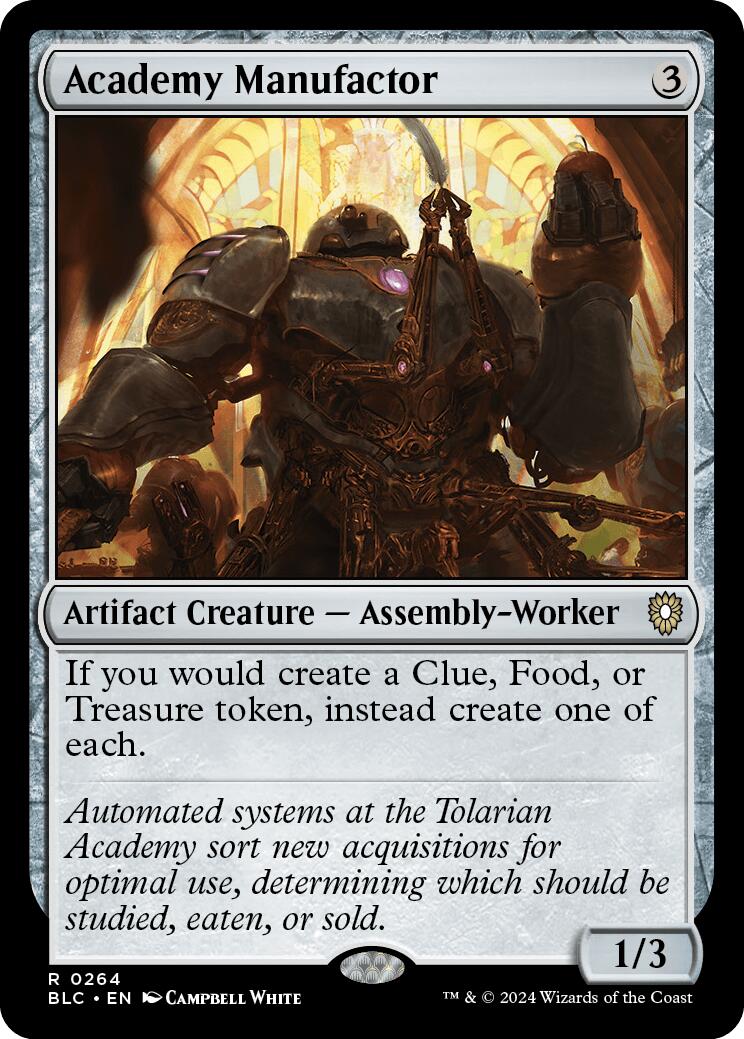 Academy Manufactor [Bloomburrow Commander] - Destination Retro