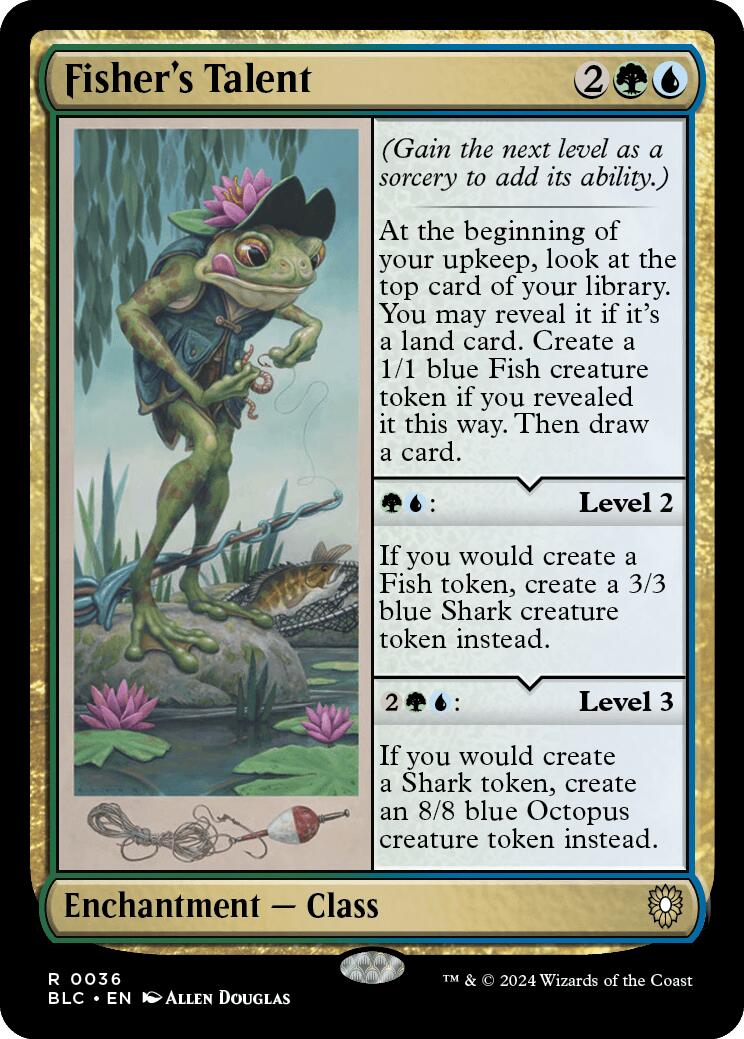 Fisher's Talent [Bloomburrow Commander] - Destination Retro