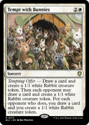 Tempt with Bunnies [Bloomburrow Commander] - Destination Retro