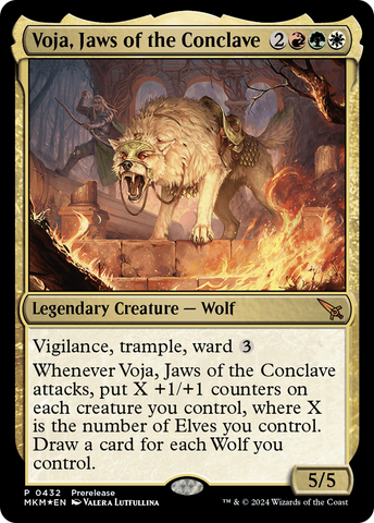 Voja, Jaws of the Conclave [Murders at Karlov Manor Prerelease Promos] - Destination Retro