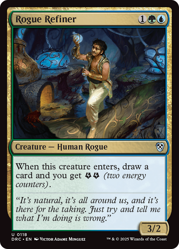 Rogue Refiner [Aetherdrift Commander] - Destination Retro