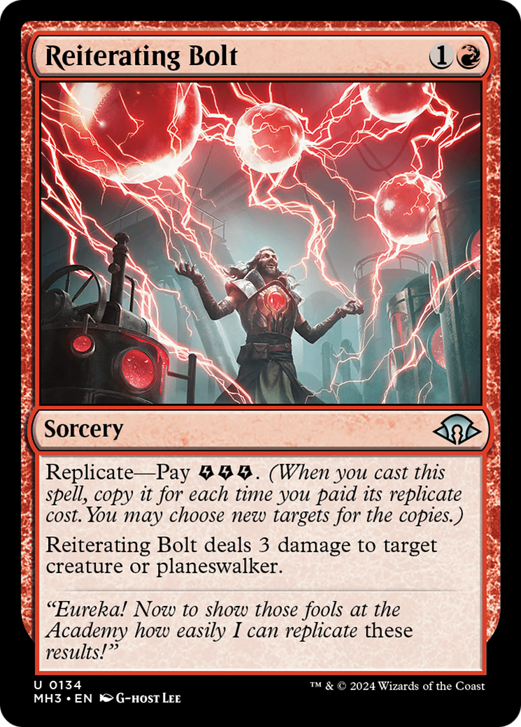 Reiterating Bolt [Modern Horizons 3] - Destination Retro