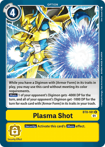 Plasma Shot [BT8-101] [New Awakening] - Destination Retro