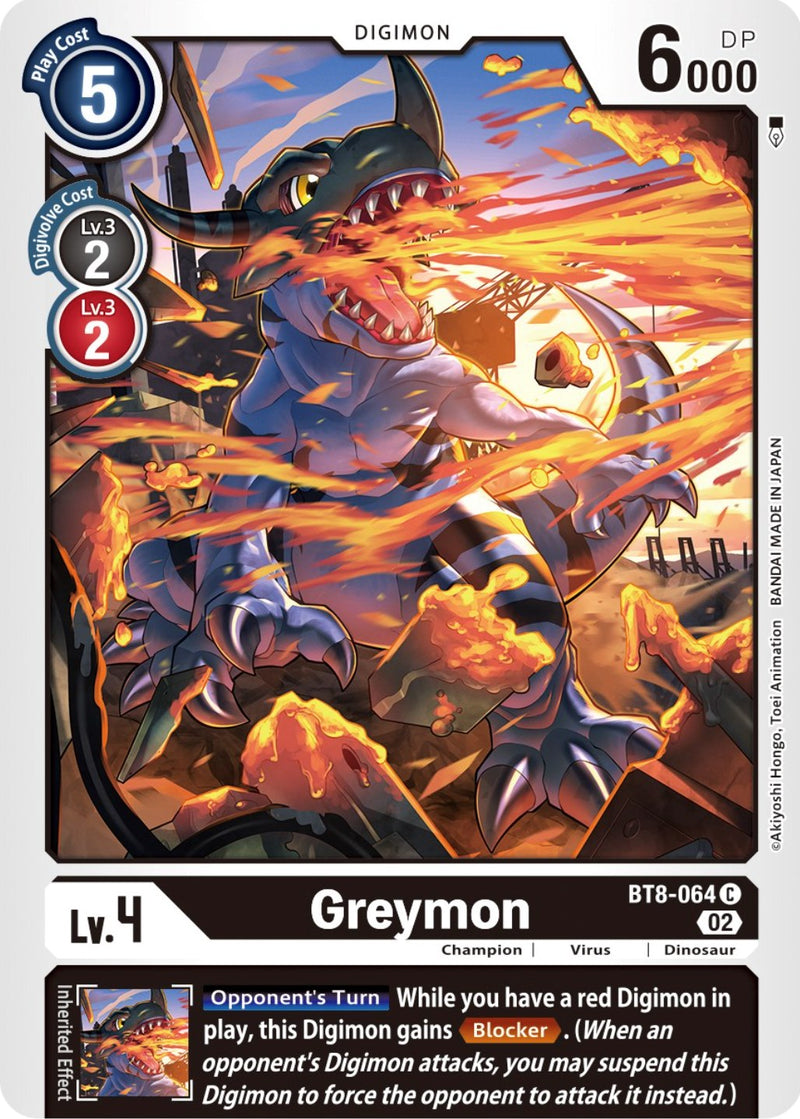 Greymon [BT8-064] (Winner Pack Dimensional Phase) [New Awakening Promos] - Destination Retro