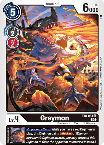 Greymon [BT8-064] (Winner Pack Dimensional Phase) [New Awakening Promos] - Destination Retro
