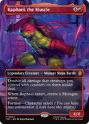 Raphael, the Muscle (Borderless) [Teenage Mutant Ninja Turtles Commander] - Destination Retro