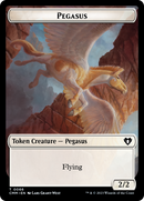 Copy (54) // Pegasus Double-Sided Token [Commander Masters Tokens] - Destination Retro