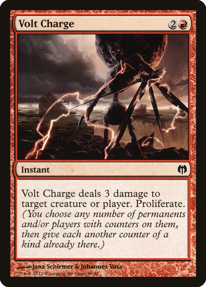 Volt Charge [Duel Decks: Heroes vs. Monsters] - Destination Retro