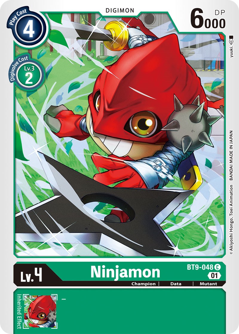 Ninjamon [BT9-048] [X Record] - Destination Retro