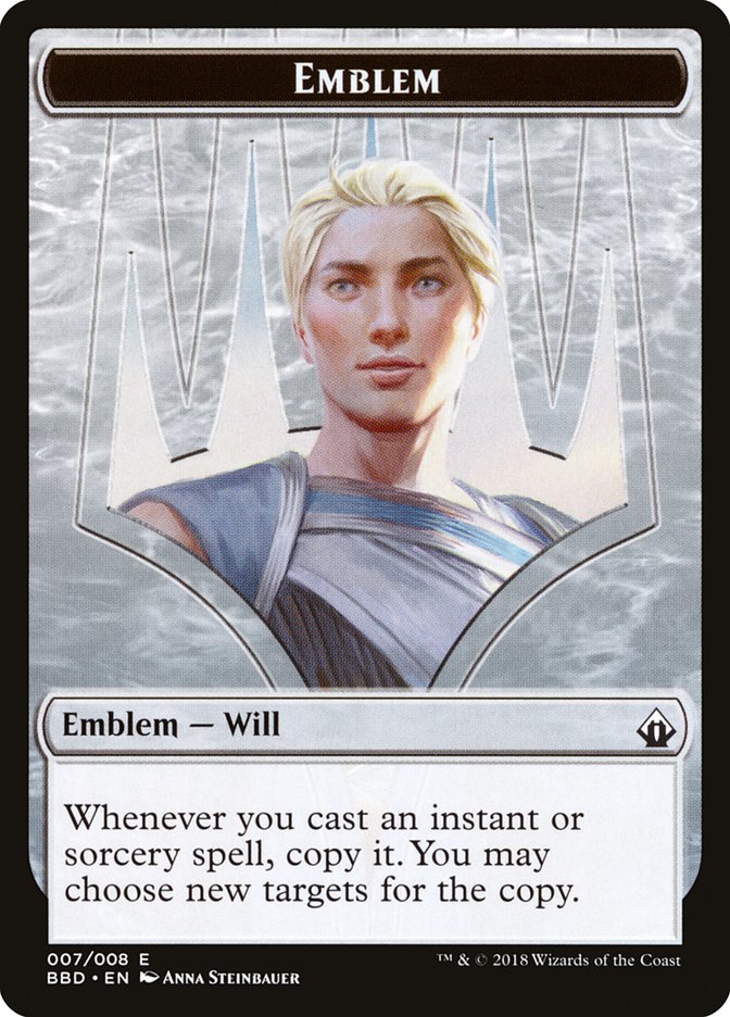 Will Kenrith Emblem [Battlebond Tokens] - Destination Retro