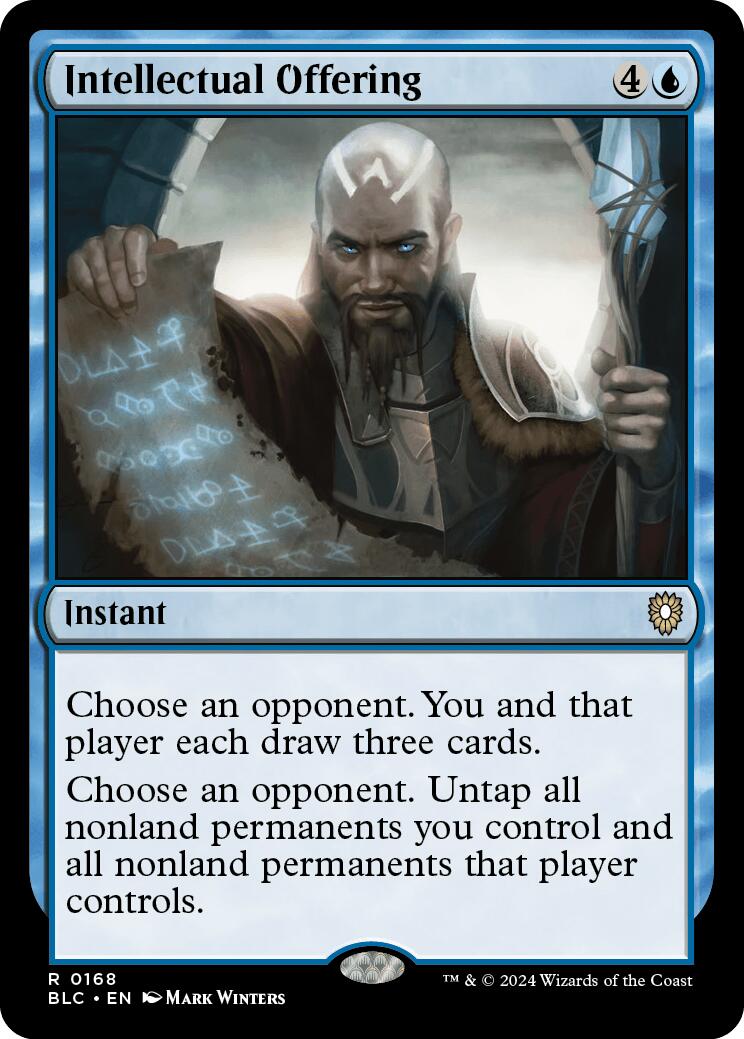 Intellectual Offering [Bloomburrow Commander] - Destination Retro