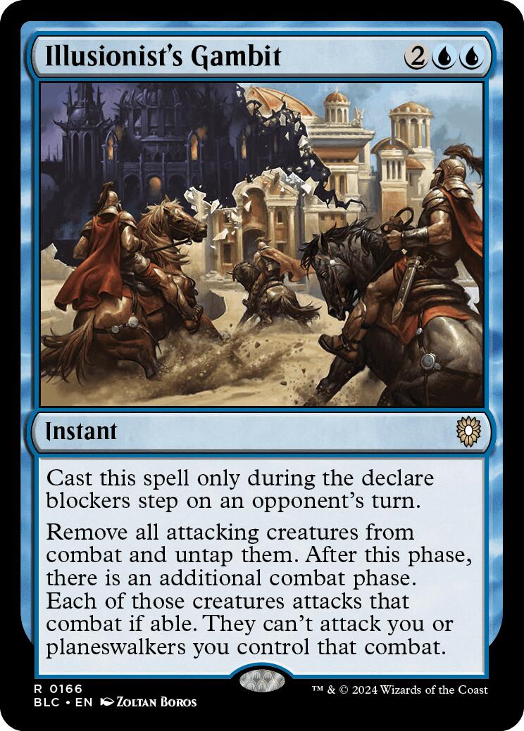 Illusionist's Gambit [Bloomburrow Commander] - Destination Retro