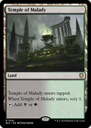 Temple of Malady [Bloomburrow Commander] - Destination Retro