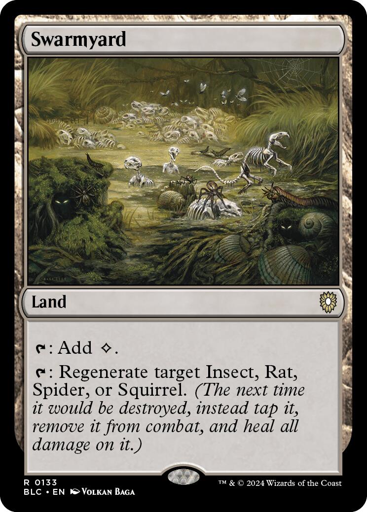 Swarmyard [Bloomburrow Commander] - Destination Retro