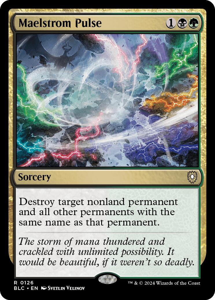 Maelstrom Pulse [Bloomburrow Commander] - Destination Retro