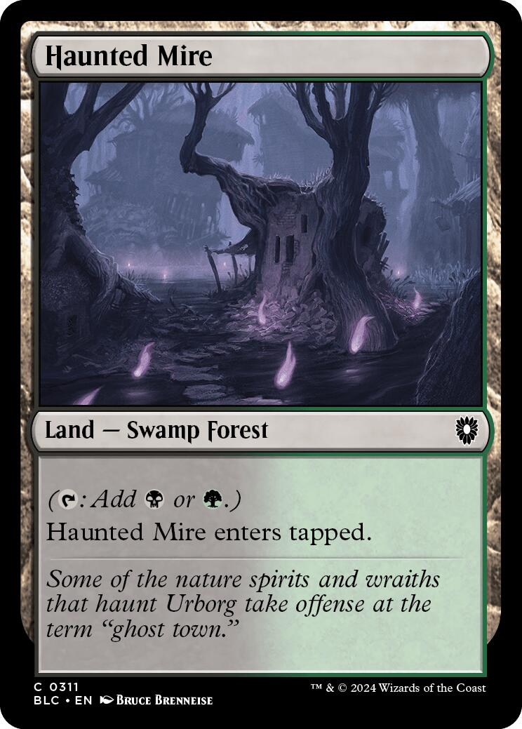 Haunted Mire [Bloomburrow Commander] - Destination Retro