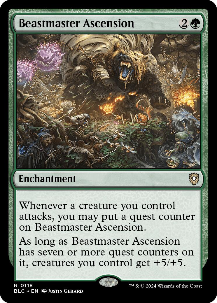 Beastmaster Ascension [Bloomburrow Commander] - Destination Retro