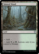 Tainted Wood [Bloomburrow Commander] - Destination Retro