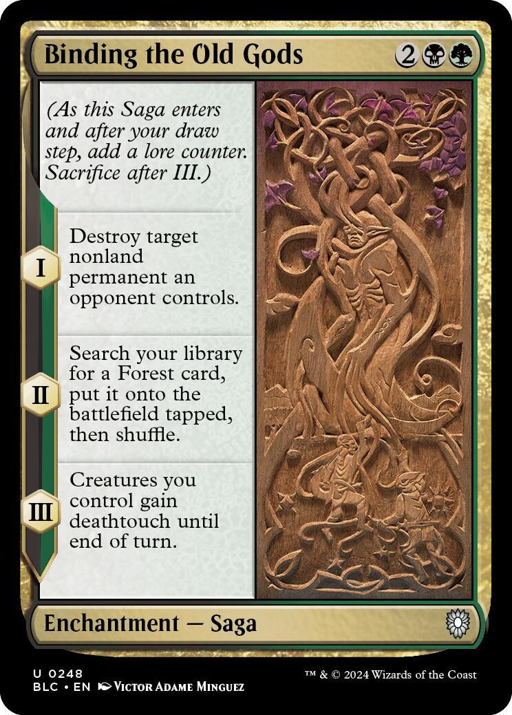 Binding the Old Gods [Bloomburrow Commander] - Destination Retro