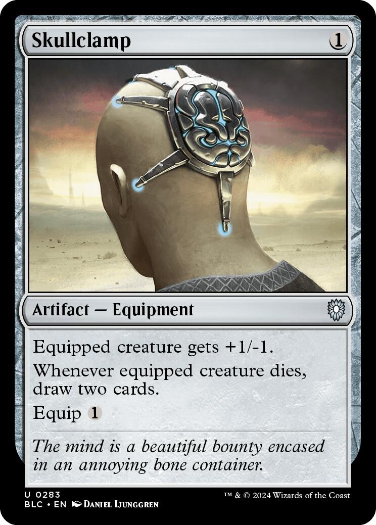 Skullclamp [Bloomburrow Commander] - Destination Retro