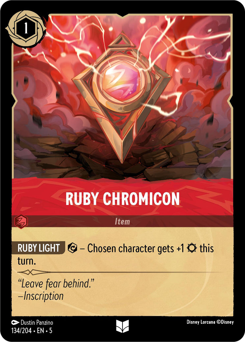 Ruby Chromicon (134/204) [Shimmering Skies] - Destination Retro