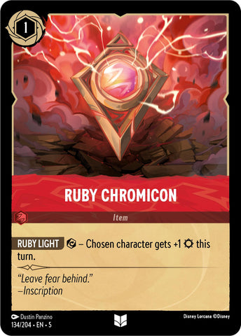 Ruby Chromicon (134/204) [Shimmering Skies] - Destination Retro