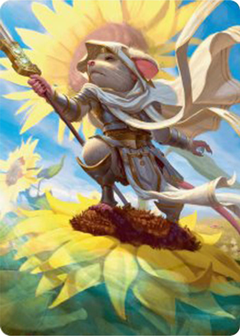 Elspeth, Sun's Champion Art Card [Bloomburrow Art Series] - Destination Retro