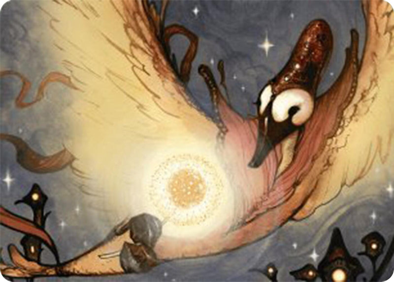 Salvation Swan Art Card [Bloomburrow Art Series] - Destination Retro