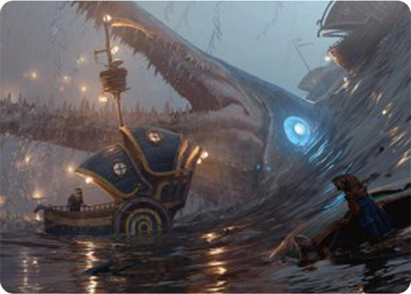 Eluge, the Shoreless Sea Art Card [Bloomburrow Art Series] - Destination Retro