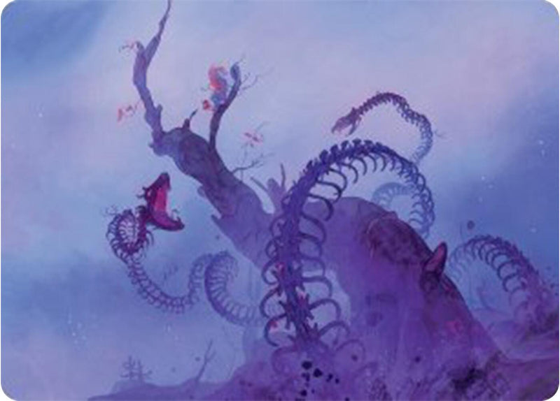 Coiling Rebirth Art Card [Bloomburrow Art Series] - Destination Retro