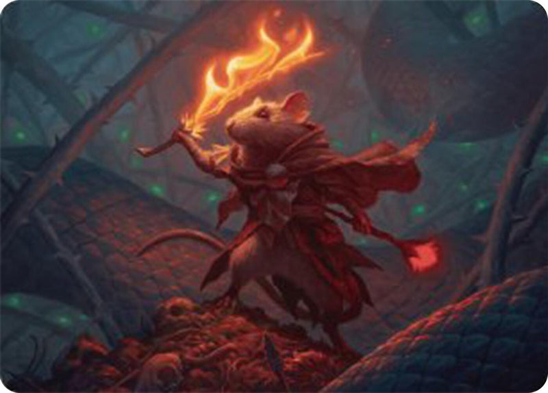 Emberheart Challenger Art Card [Bloomburrow Art Series] - Destination Retro