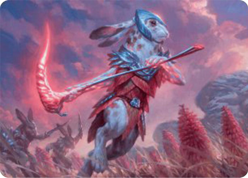 Baylen, the Haymaker Art Card [Bloomburrow Art Series] - Destination Retro