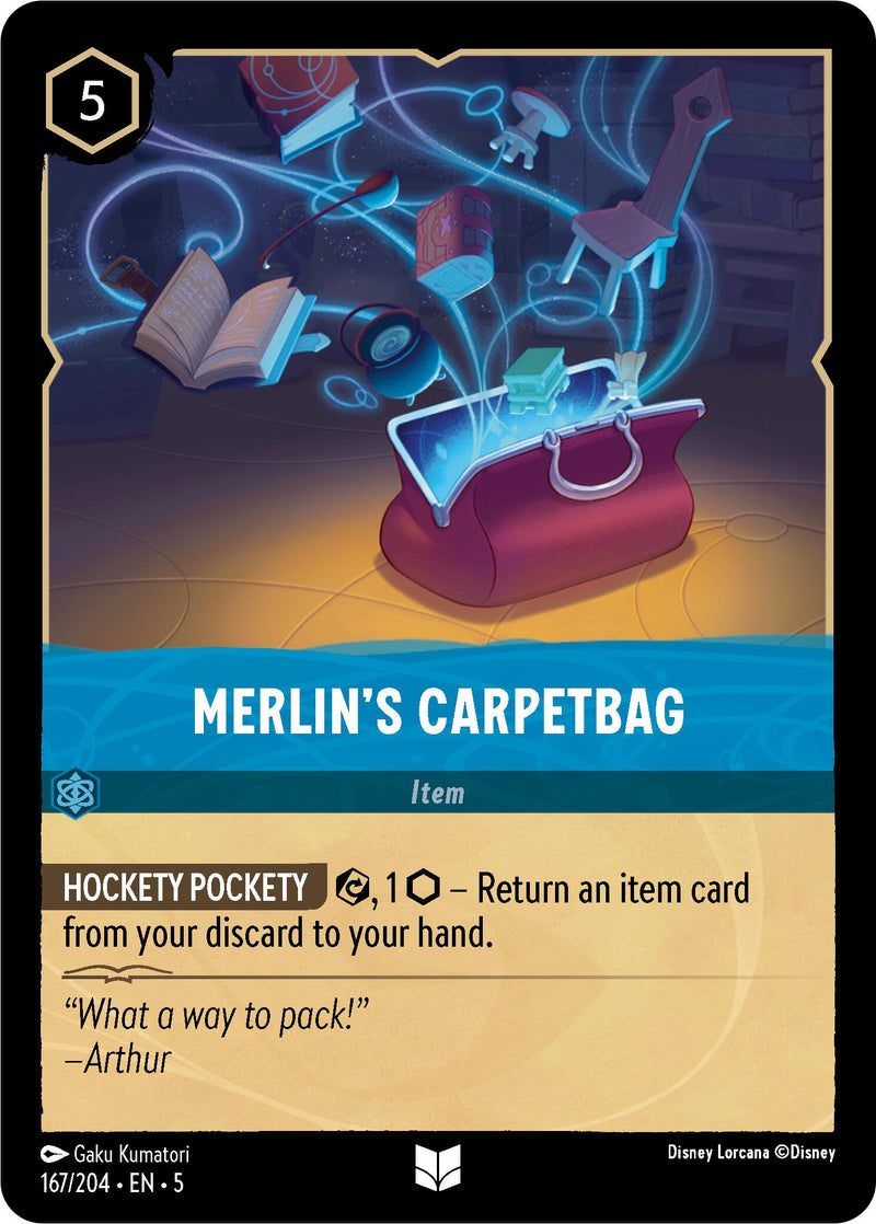 Merlin's Carpetbag (167/204) [Shimmering Skies] - Destination Retro