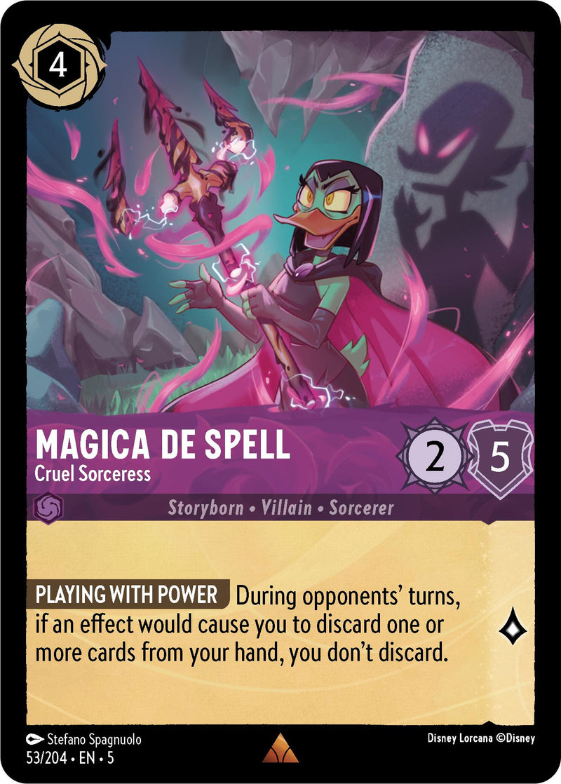 Magica De Spell - Cruel Sorceress (53/204) [Shimmering Skies] - Destination Retro