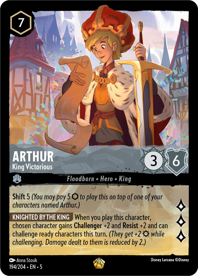 Arthur - King Victorious (194/204) [Shimmering Skies] - Destination Retro