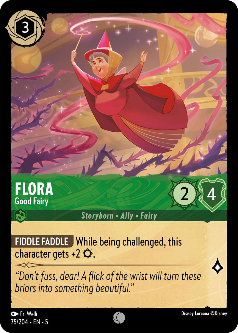 Flora - Good Fairy (75/204) [Shimmering Skies] - Destination Retro