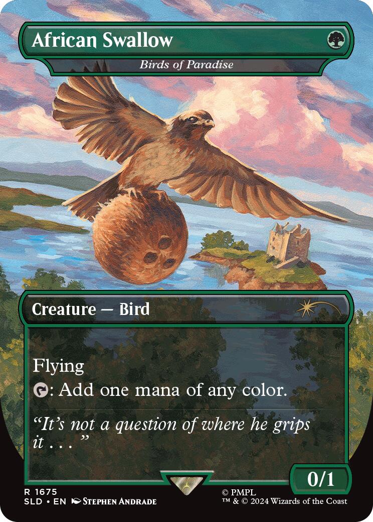 African Swallow - Birds of Paradise [Secret Lair Drop Series] - Destination Retro