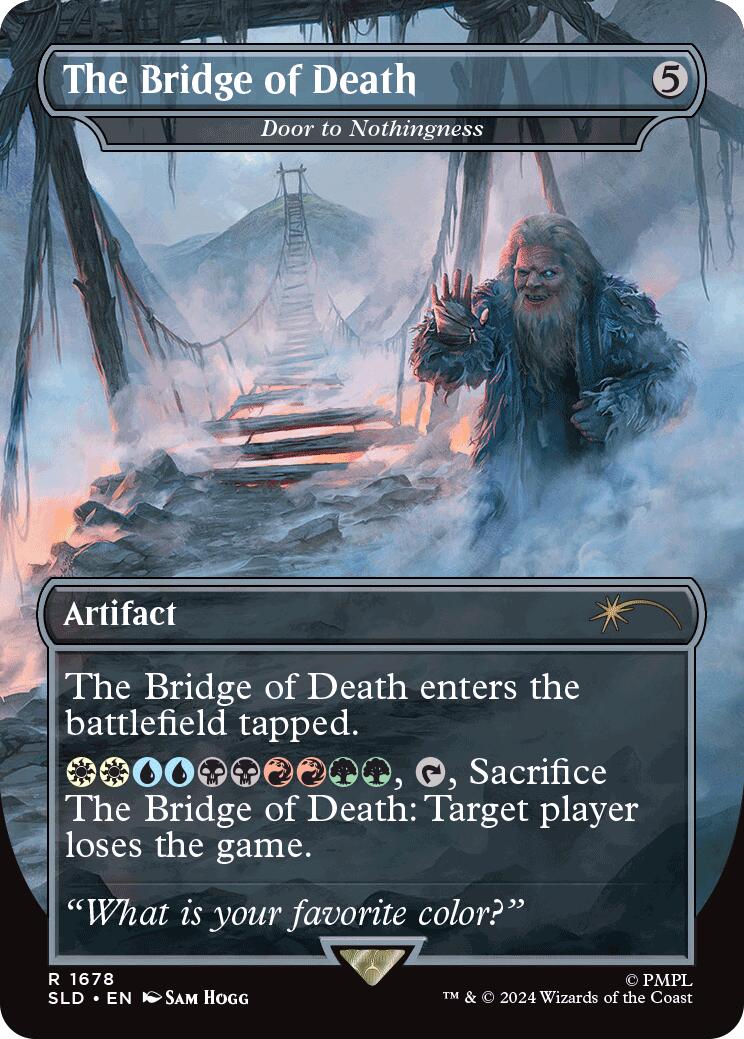The Bridge of Death - Door to Nothingness [Secret Lair Drop Series] - Destination Retro