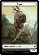 Goat // Wolf (032) Double-Sided Token [Bloomburrow Commander Tokens] - Destination Retro