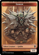 Goblin // Thopter Double-Sided Token [Bloomburrow Commander Tokens] - Destination Retro
