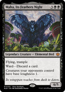 Maha, Its Feathers Night (Promo Pack) [Bloomburrow Promos] - Destination Retro