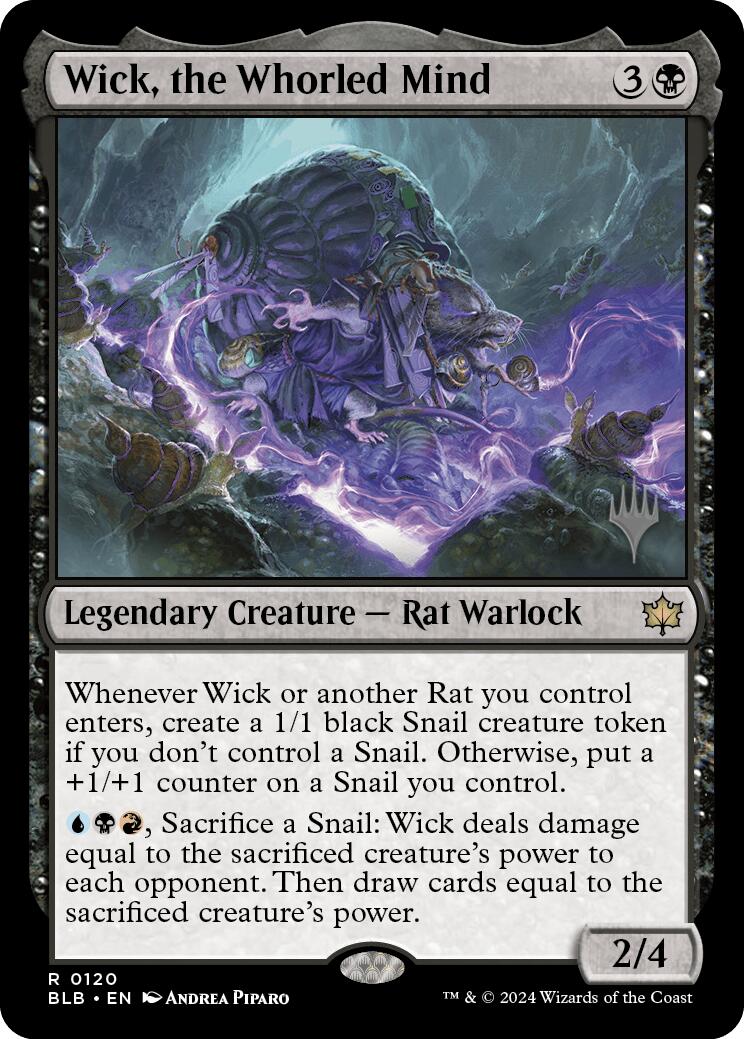 Wick, the Whorled Mind (Promo Pack) [Bloomburrow Promos] - Destination Retro