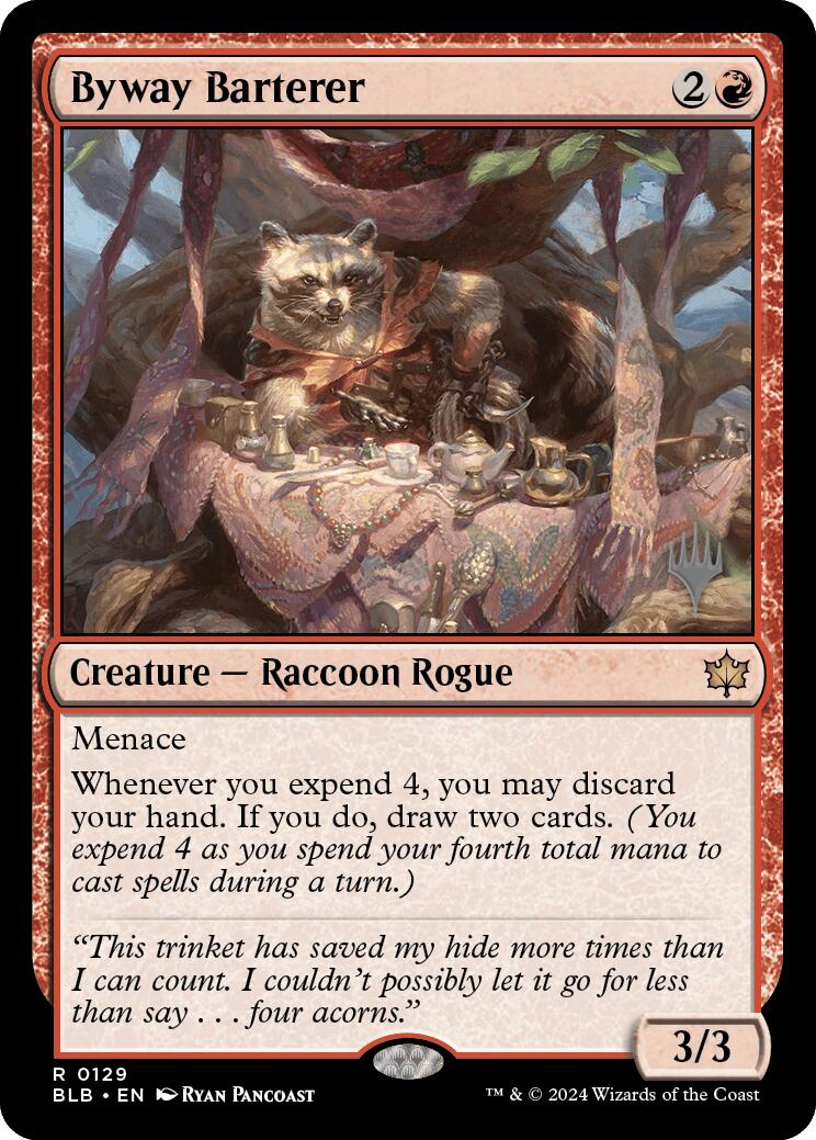 Byway Barterer (Promo Pack) [Bloomburrow Promos] - Destination Retro