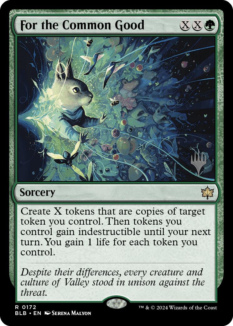 For the Common Good (Promo Pack) [Bloomburrow Promos] - Destination Retro