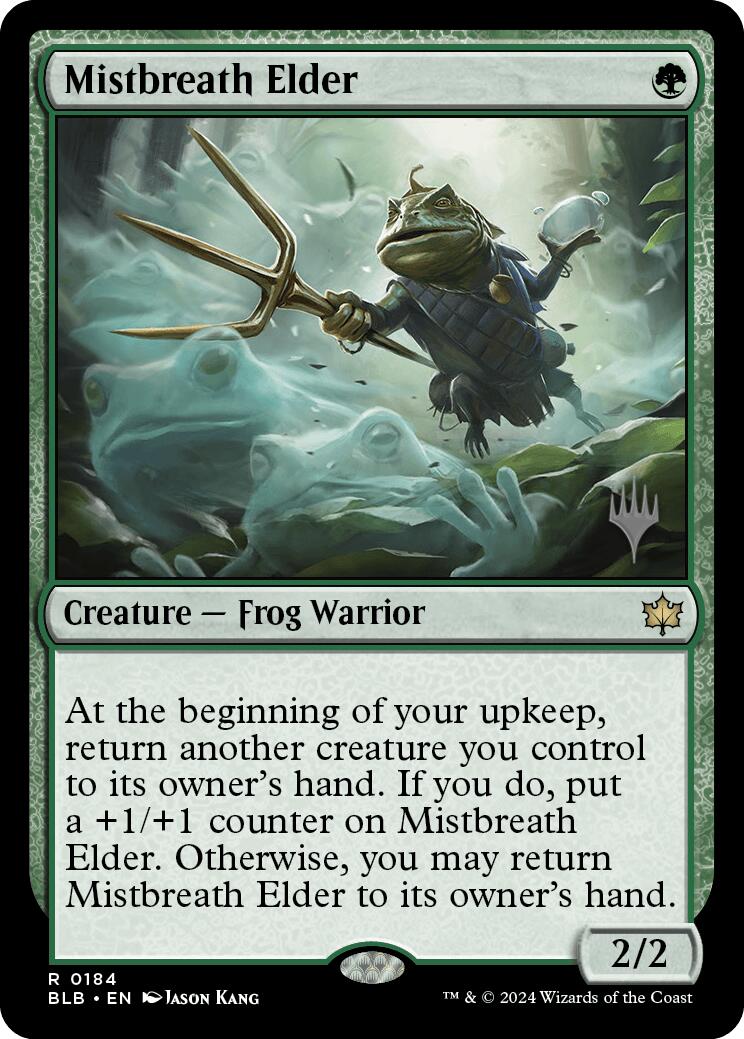 Mistbreath Elder (Promo Pack) [Bloomburrow Promos] - Destination Retro