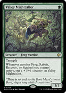 Valley Mightcaller (Promo Pack) [Bloomburrow Promos] - Destination Retro