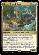 Helga, Skittish Seer (Promo Pack) [Bloomburrow Promos] - Destination Retro